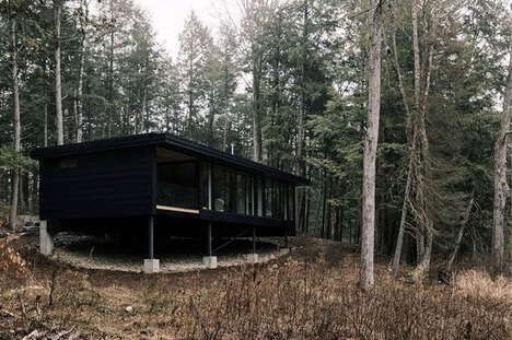 Tranquil Nature-Centric Cabin Designs