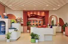 Vibrant Colorful Retail Spaces