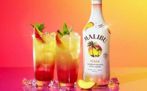 Peachy Summertime Rum Spirits