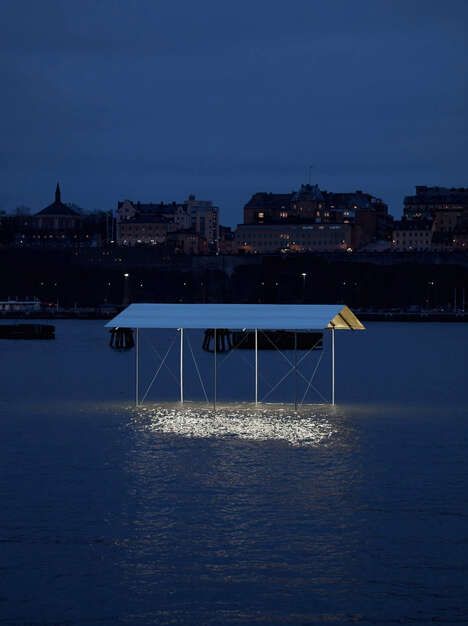 Illuminating Water-Based Pavillions