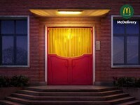 QSR Food-Inspired Door Designs