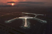 Feather-Like Airport Terminal Designs Image 3