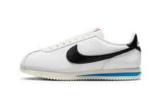 Blue-Accented Leather Shoes