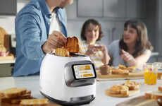 Touchscreen Interface Smart Toasters