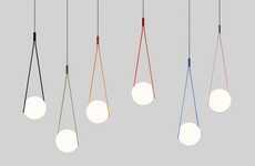 Playful Minimal Suspended Lighting