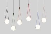 Playful Minimal Suspended Lighting