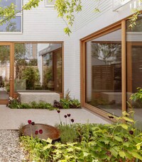 Open-Plan Natural Material Houses