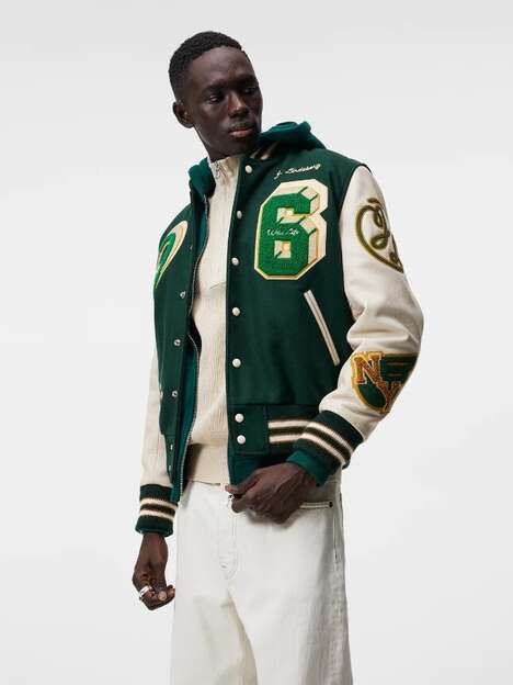 Retro-Styled Varsity Jackets