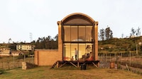 Vaulted Brick Illuminating Homes Image 3