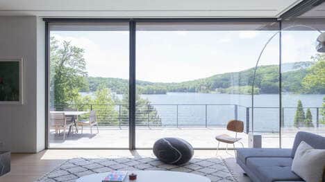Roof-Planed Cascading Homes