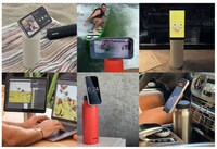 Smartphone-Holding Water Bottles Image 2