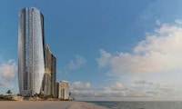 Tall Beachfront Residential Buildings