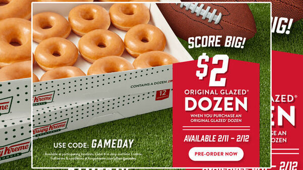 Super Bowl Donut Promotions