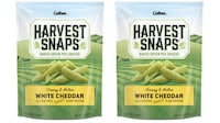 Cheddar-Coated Green Peas Image 1