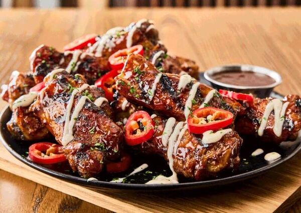Chile-Topped Australian Ribs