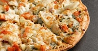 Herby Pesto Chicken Pizzas Image 1