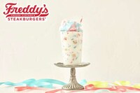 Cotton Candy-Topped Shakes