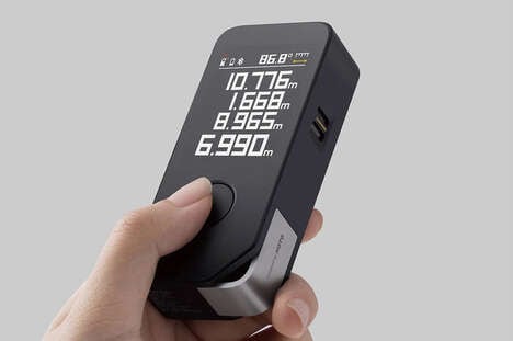 One-Button Laser Measures