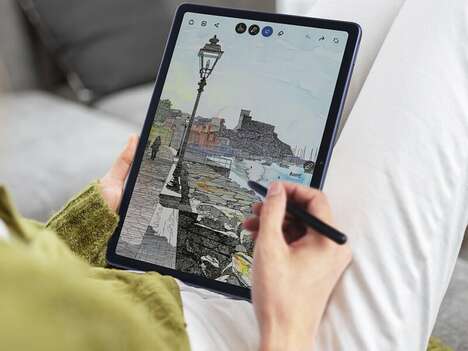 Paper-Like Design Tablets