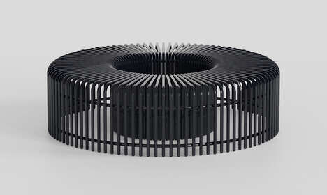 Ribbon-Inspired Curvaceous Furniture