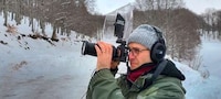 Photographer Parabolic Microphones Image 1