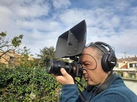 Photographer Parabolic Microphones Image 5