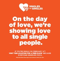 Singles Pizza Promotions Image 2