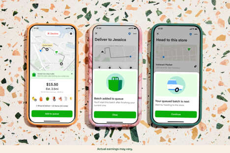 Order-Queuing Shopper Delivery Features
