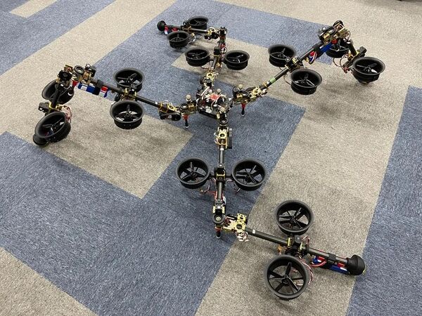 Air-Ground Amphibious Quadruped Robots Image 2