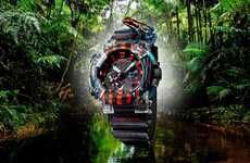 Frog-Inspired Durable Timepieces