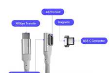 Magnetic-Release Charging Cables