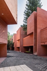 Tonal Brick-Designed Housing Blocks Image 2