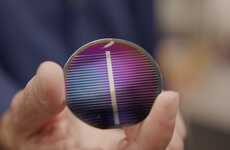 Lunar Material-Based Solar Cells