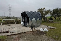 Nature-Inspired Geometric Office Domes Image 2