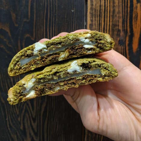 Decadent Matcha Cookies