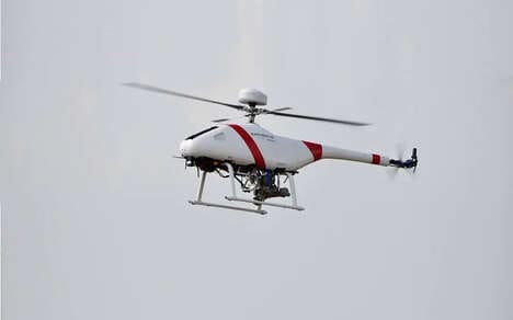 Hybrid-Powered Unmanned Helicopters