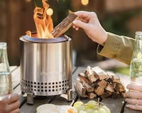 Dual-Fuel Tabletop Fire Pits