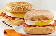Gouda-Topped Breakfast Sandwiches