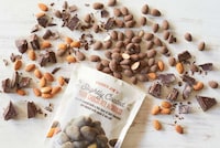 Slightly Coated Chocolate Almonds Image 1