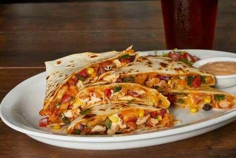 Chile Spiced Quesadillas