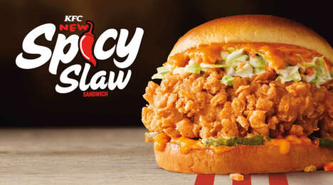 Coleslaw-Topped Chicken Sandwiches