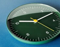 Minimal Aluminum Wall Clocks Image 1