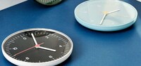 Minimal Aluminum Wall Clocks Image 2