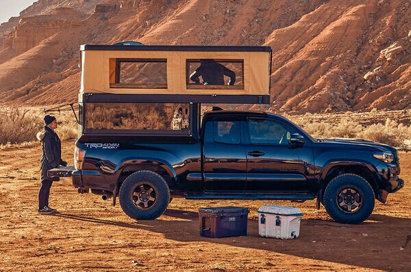 Multi-Level Pickup Truck Campers
