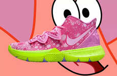 Cartoon-inspired Vibrant Basketball Shoes