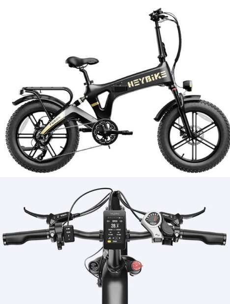 Connected Folding Unibody eBikes