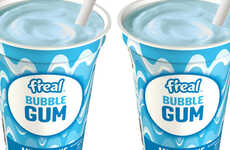 Blend-It-Yourself Bubblegum Milkshakes