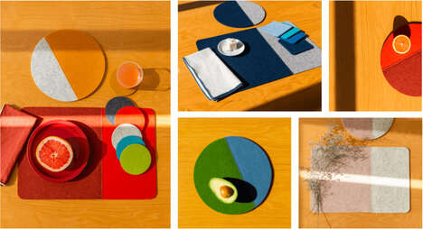 Color Block Table Accessories