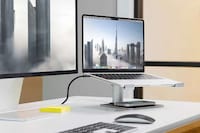 Smartphone-Charging Laptop Mounts