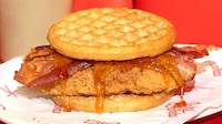 Toaster Waffle Chicken Sandwiches Image 1